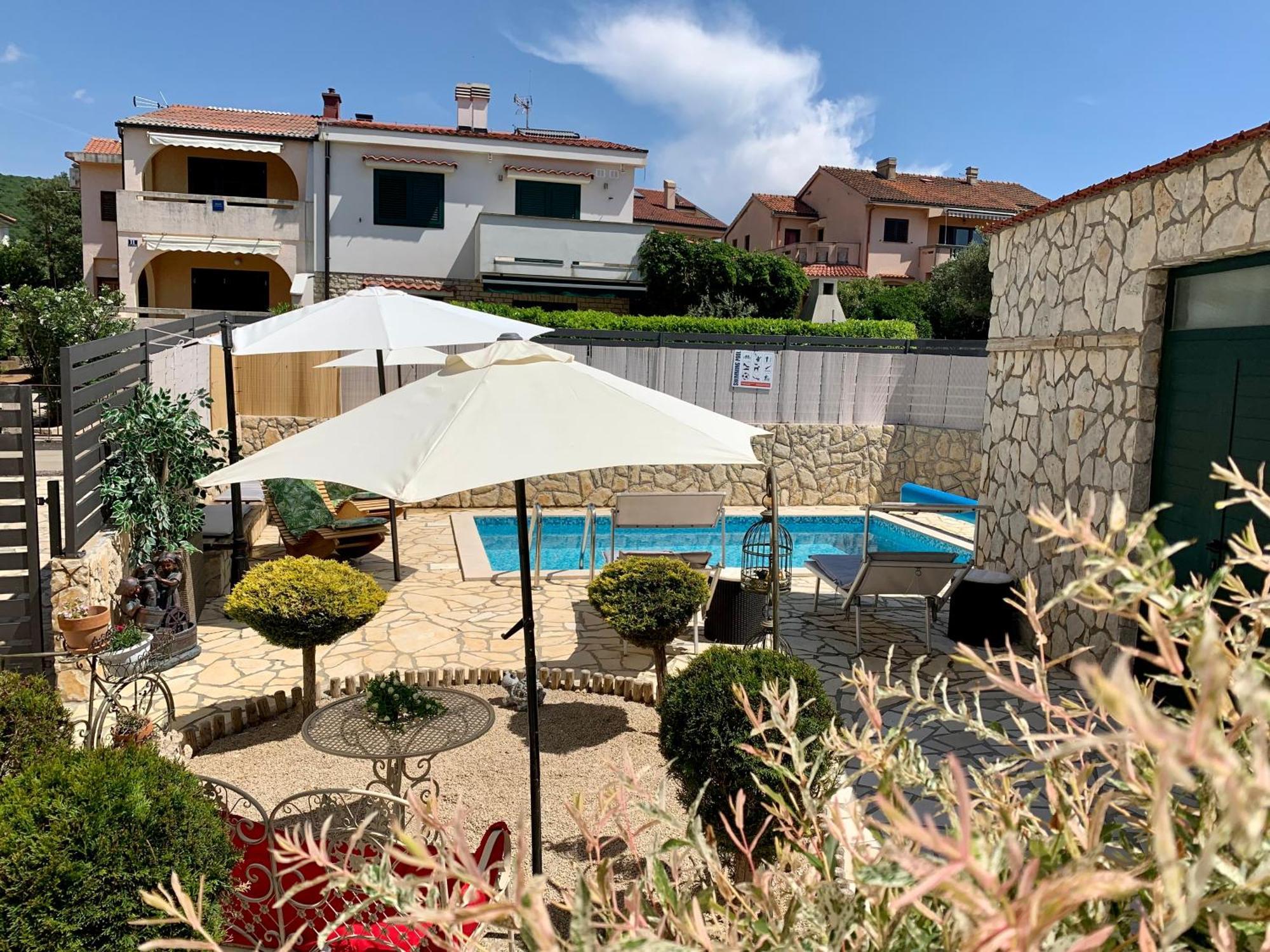Villa Evamar, Island Krk Пунат Екстериор снимка