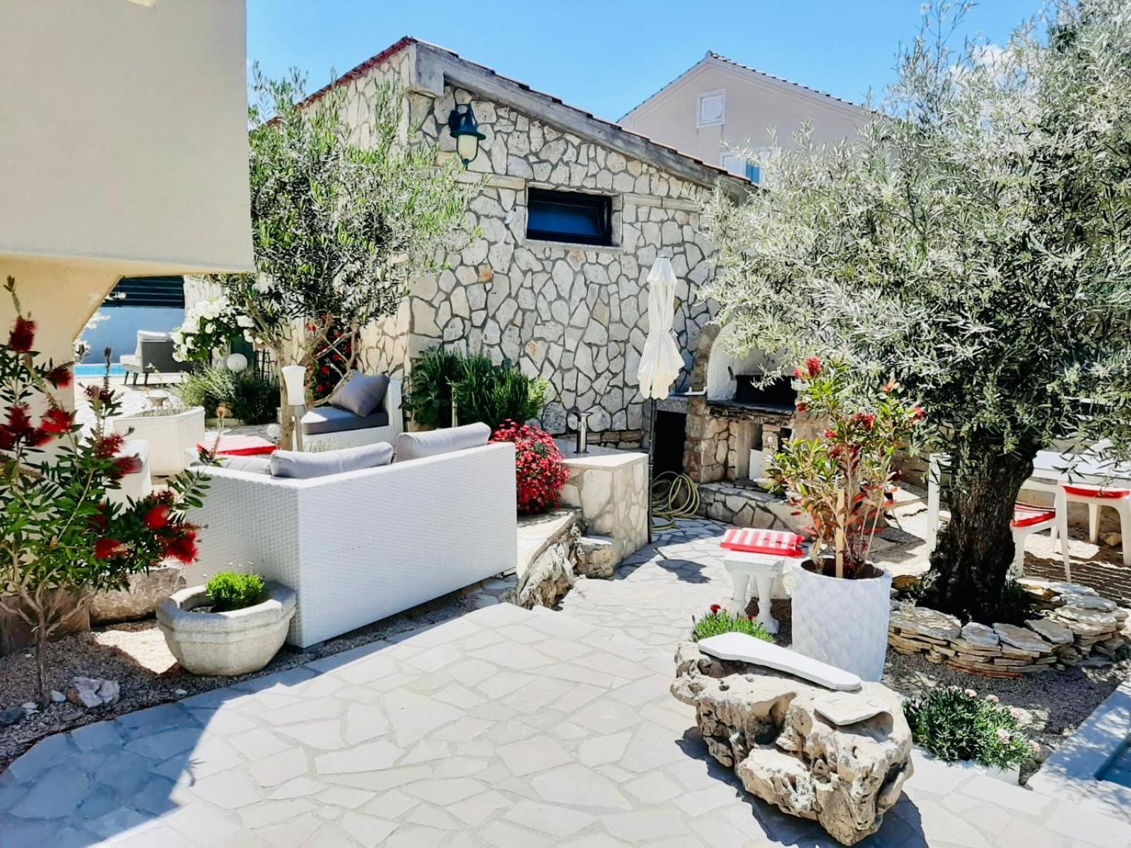 Villa Evamar, Island Krk Пунат Екстериор снимка