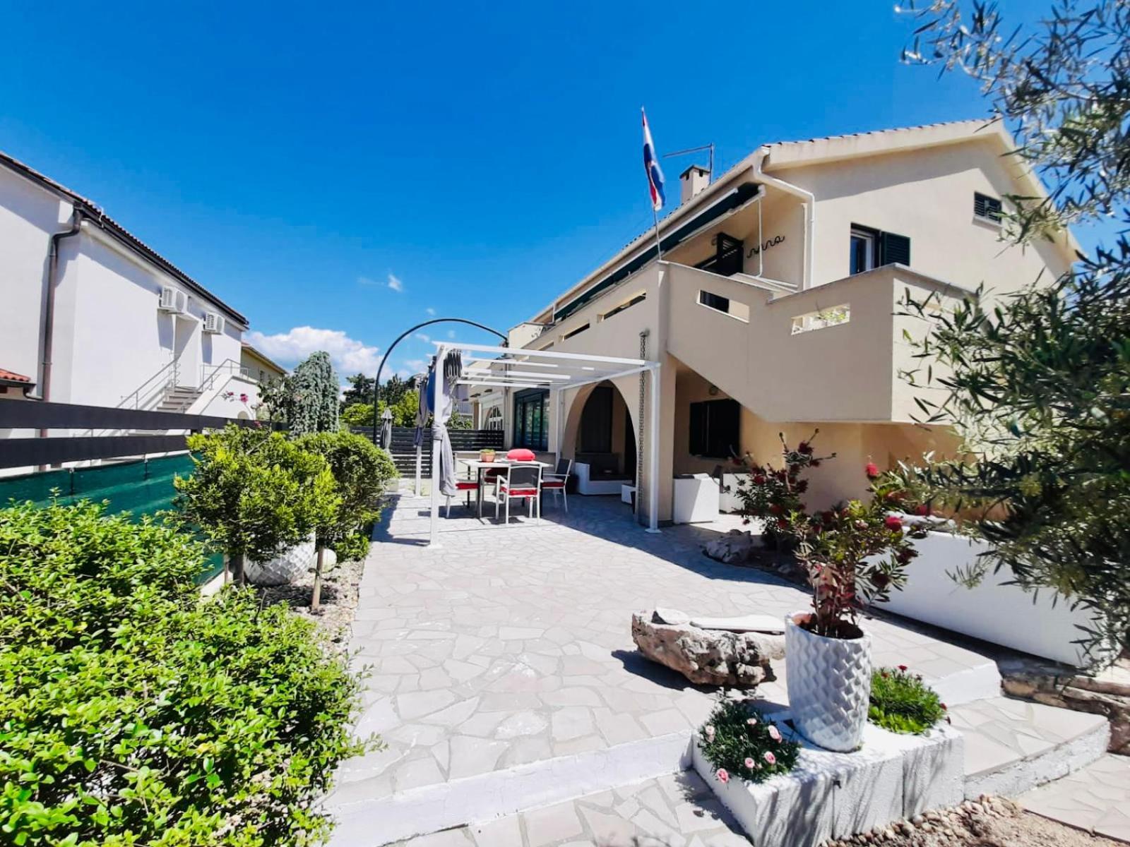 Villa Evamar, Island Krk Пунат Екстериор снимка
